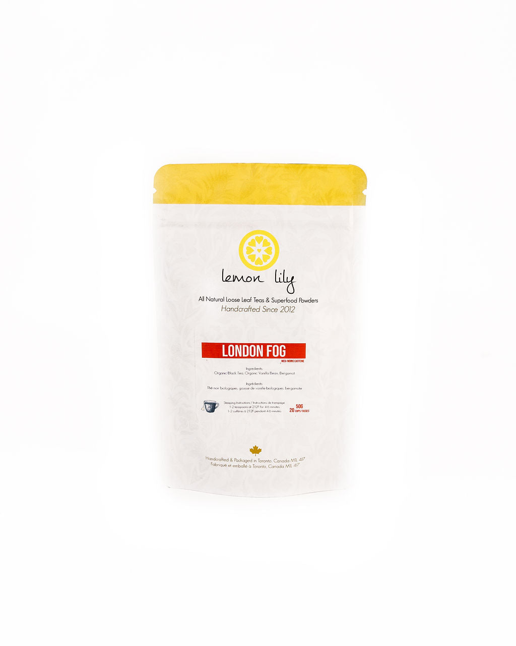 Lemon Lily - London Fog Loose Leaf Tea
