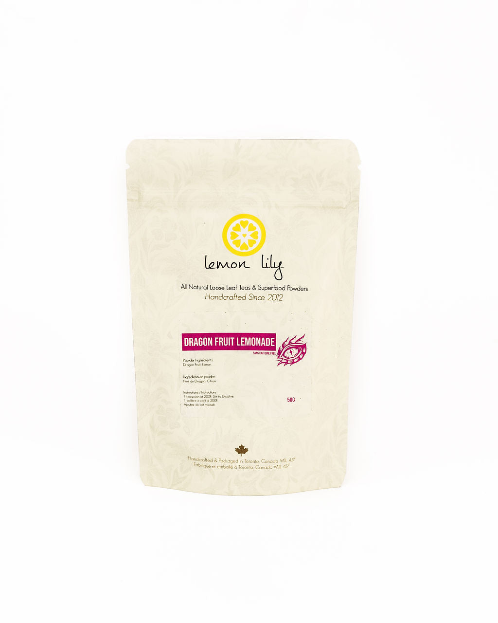 Lemon Lily - Dragonfruit Lemonade