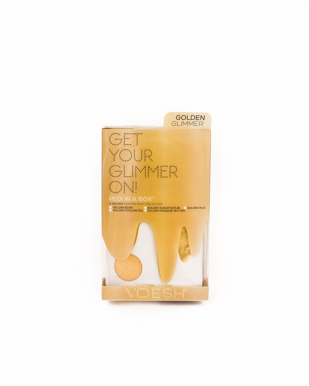 Pedicure In A Box - Gold Shimmer (5 step)