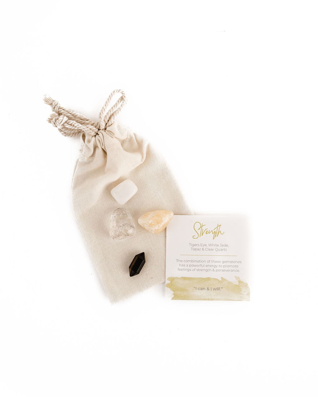 Gemstone Pouch - Strength