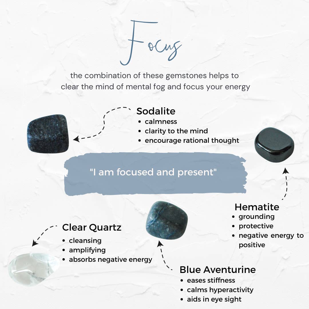 Gemstone Pouch - Focus