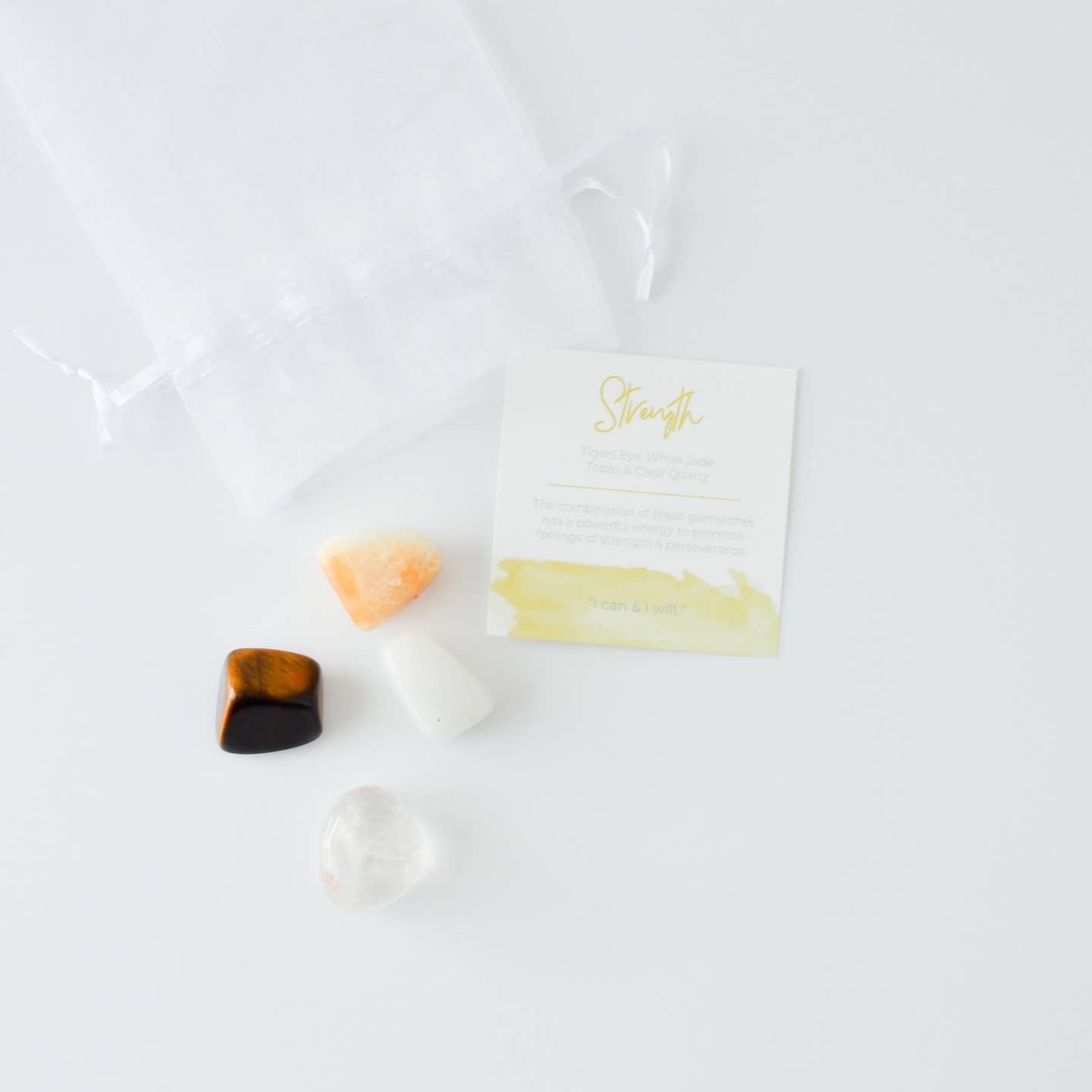 Gemstone Pouch - Strength