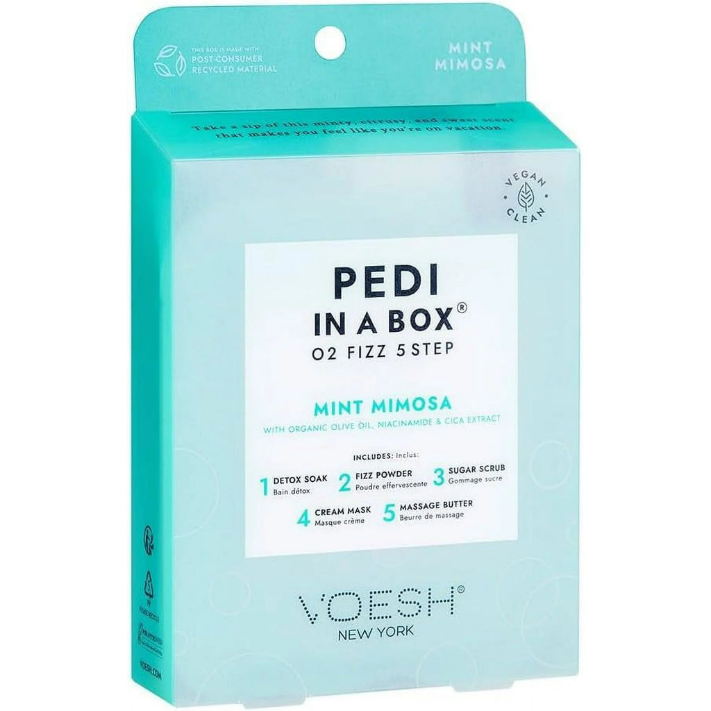 Pedicure In A Box - Mint Mimosa (5 step)