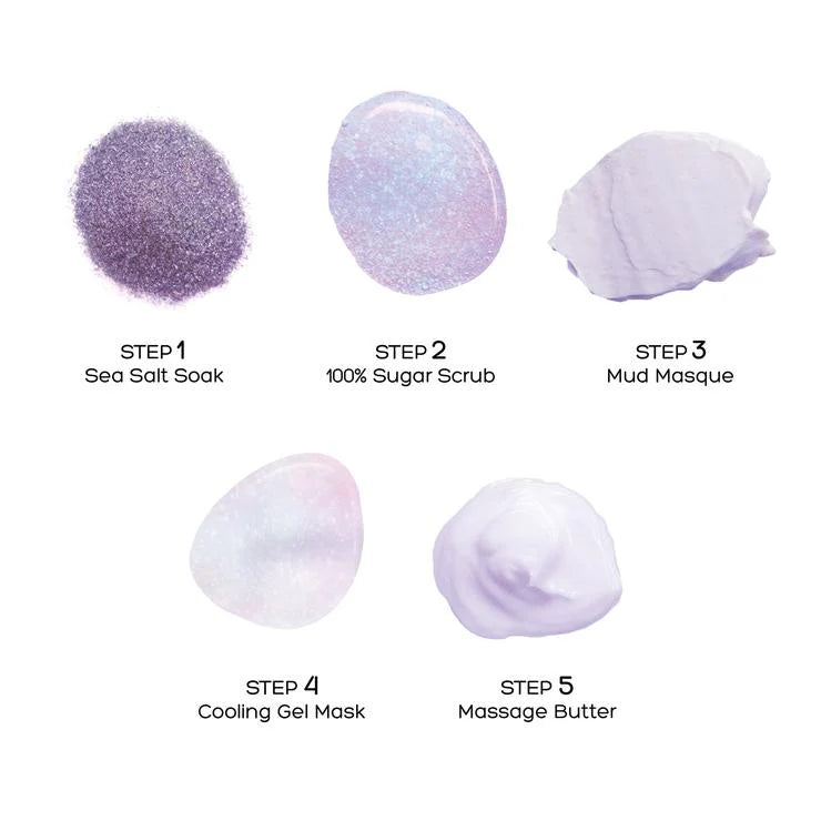 Pedicure In A Box - Unicorn Glimmer (5 step)