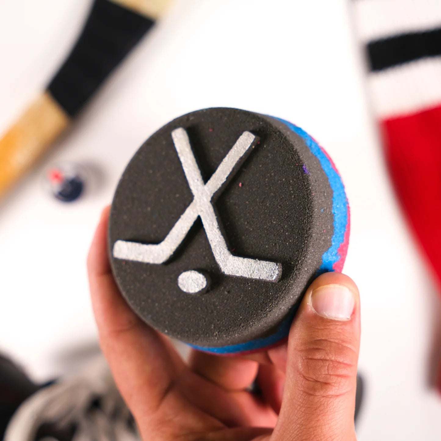 Bath Bomb - Hockey Puck with Croc Charm