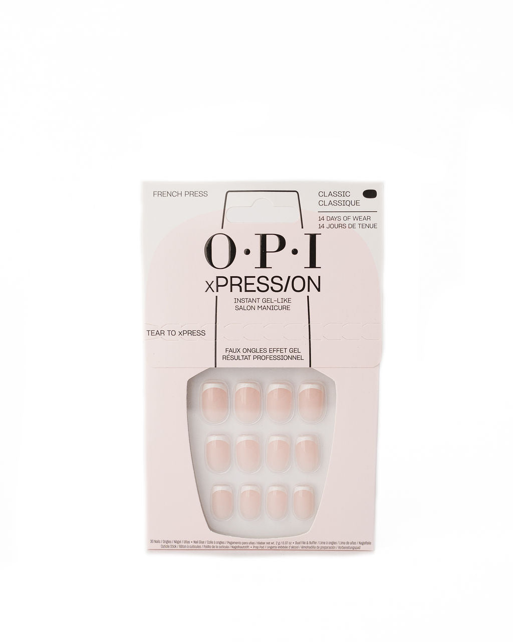 OPI Press On Nail Tips - French Press