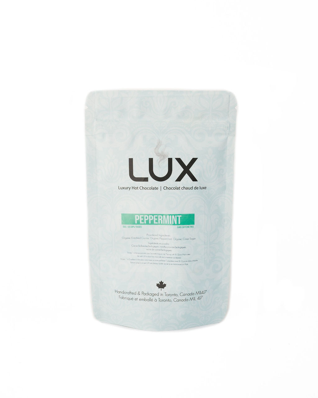 Lemon Lily - LUX Organic Peppermint Hot Chocolate