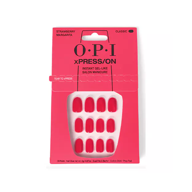OPI Press On Nail Tips - Strawberry Margarita