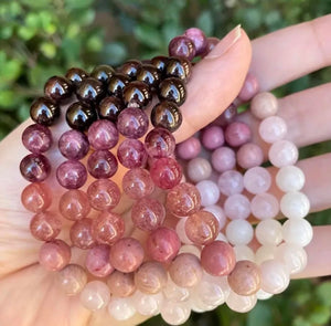 Rose Quartz Moonstone Bracelet